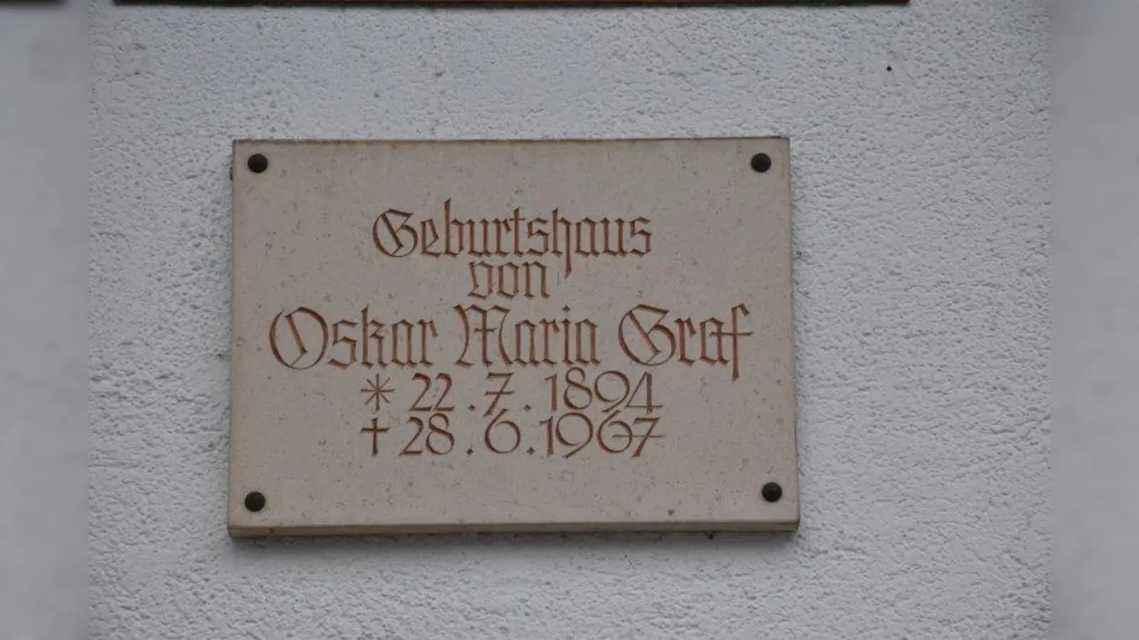 Wo steht das Geburtshaus von Oskar Maria Graf? (Foto: Hauck)