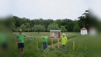 Der Bund Naturschutz hat einen neuen Schaukasten an der BN-Wiese in Forstinning aufgestellt. (Foto: BUND)