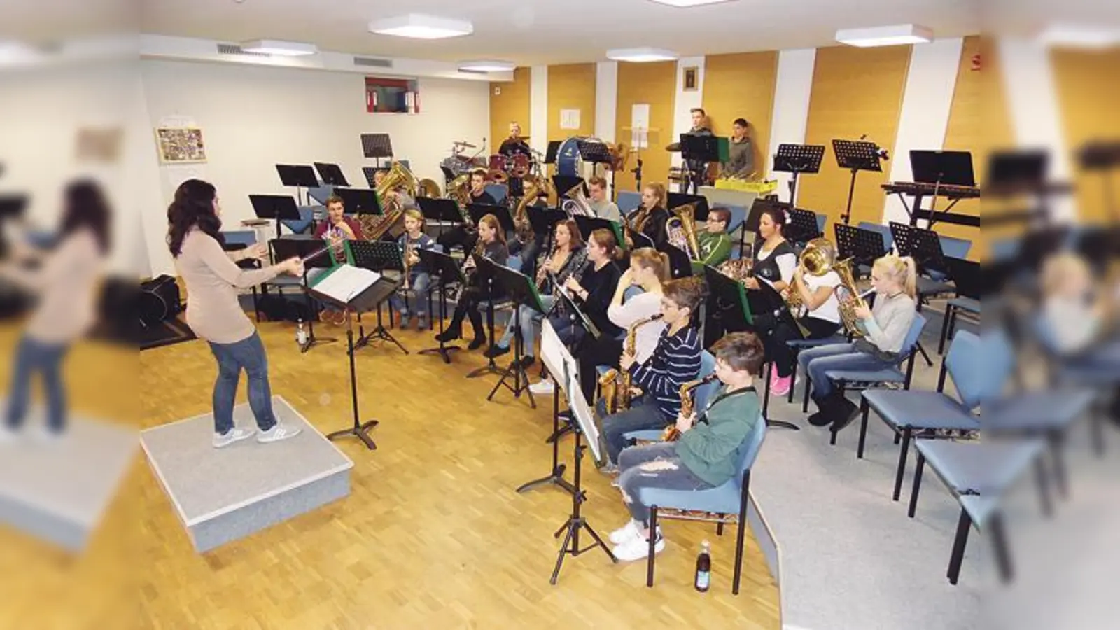 »Spielen wie die Meister« möchte am Samstag in München auch die Jugendkapelle Gelting-Poing.	 (Foto: Verein)