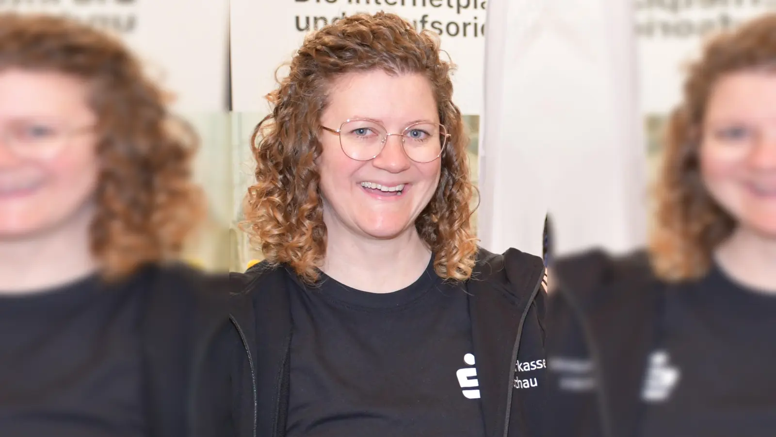 Alexandra Ulbrich engagiert bei der JOB Dachau im Vorjahr.  (Foto: Riffert/AK SCHULEWIRTSCHAFT Dachau )