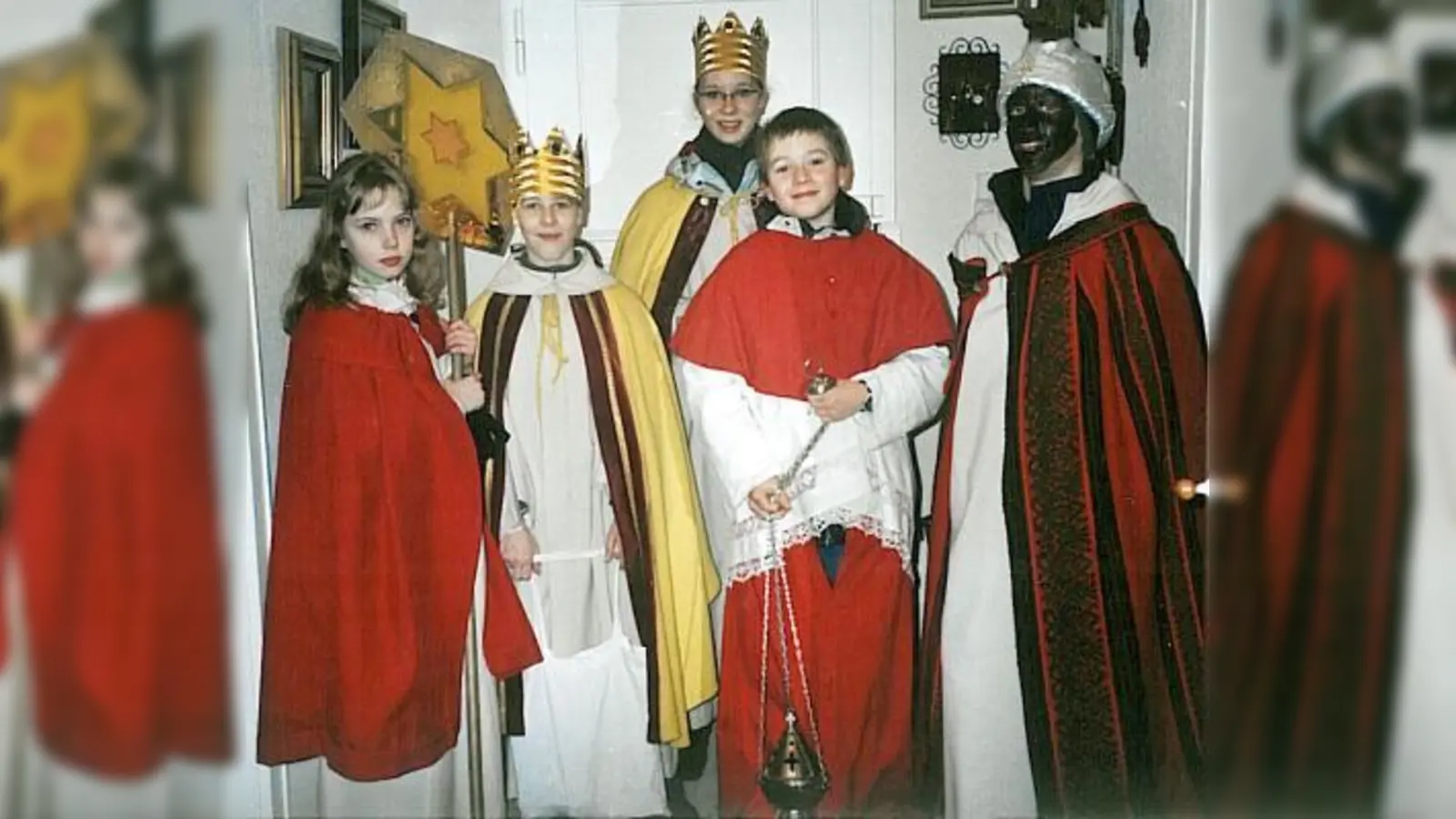 Die Sternsinger von St. Achaz.