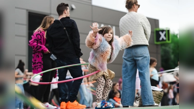 Tanz den Gasteig: Hula-Hoop mit Leidenschaft. (Foto: Andreas Gebert/Gasteig)