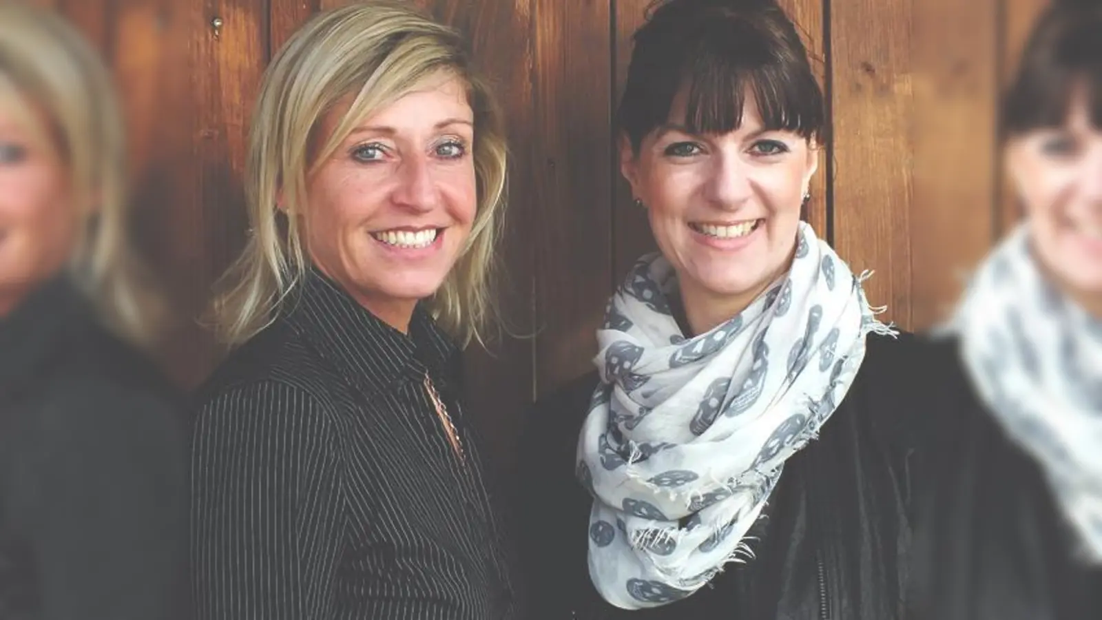 Gesund, fit und unternehmerisch: Daniela Reuß (li.) und Nicole Heuwieser. 	 (Foto: kw)