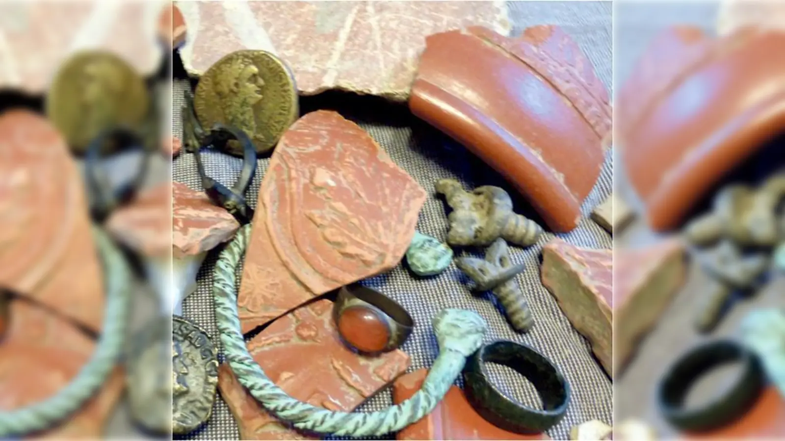 Reste der römischen Vergangenheit  doch wer war davor in der Region?  (Foto: Josef Krause/Dr. Wolfgang Czysz)