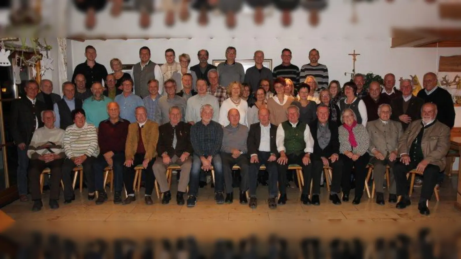 Rund 6.400 Jahre in der Summe sind sie Mitglieder beim TSV Peißenberg. (Foto: Markus Heidler)