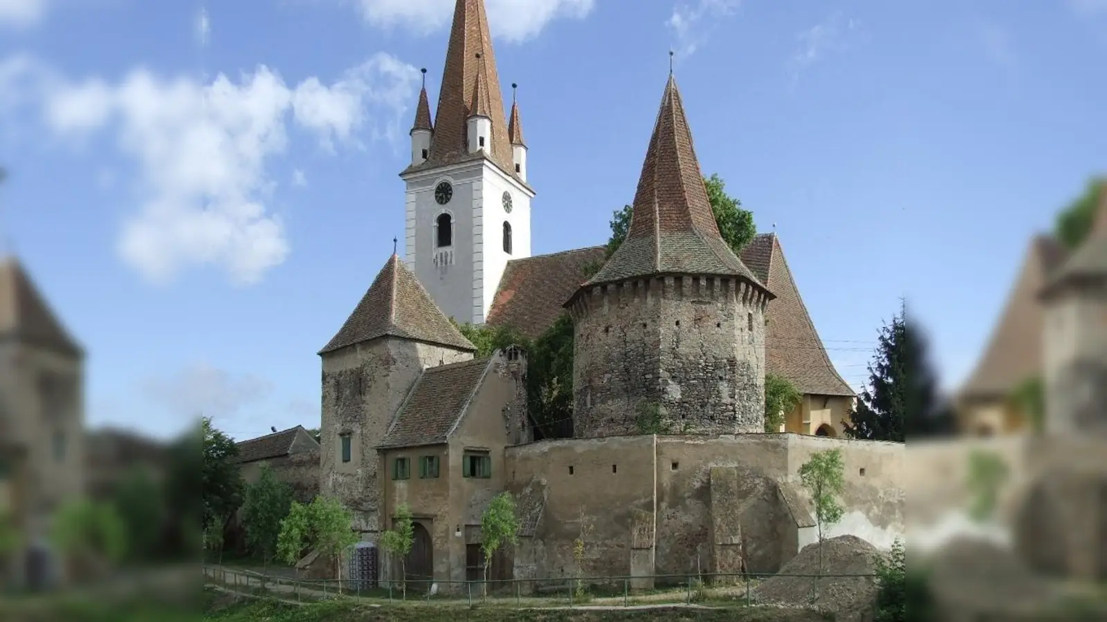 Ein schönes Beispiel für eine Kirchenburg in Siebenbürgen steht im Dorf Cristian, auf Deutsch Großau. (Foto: gemeinfrei)