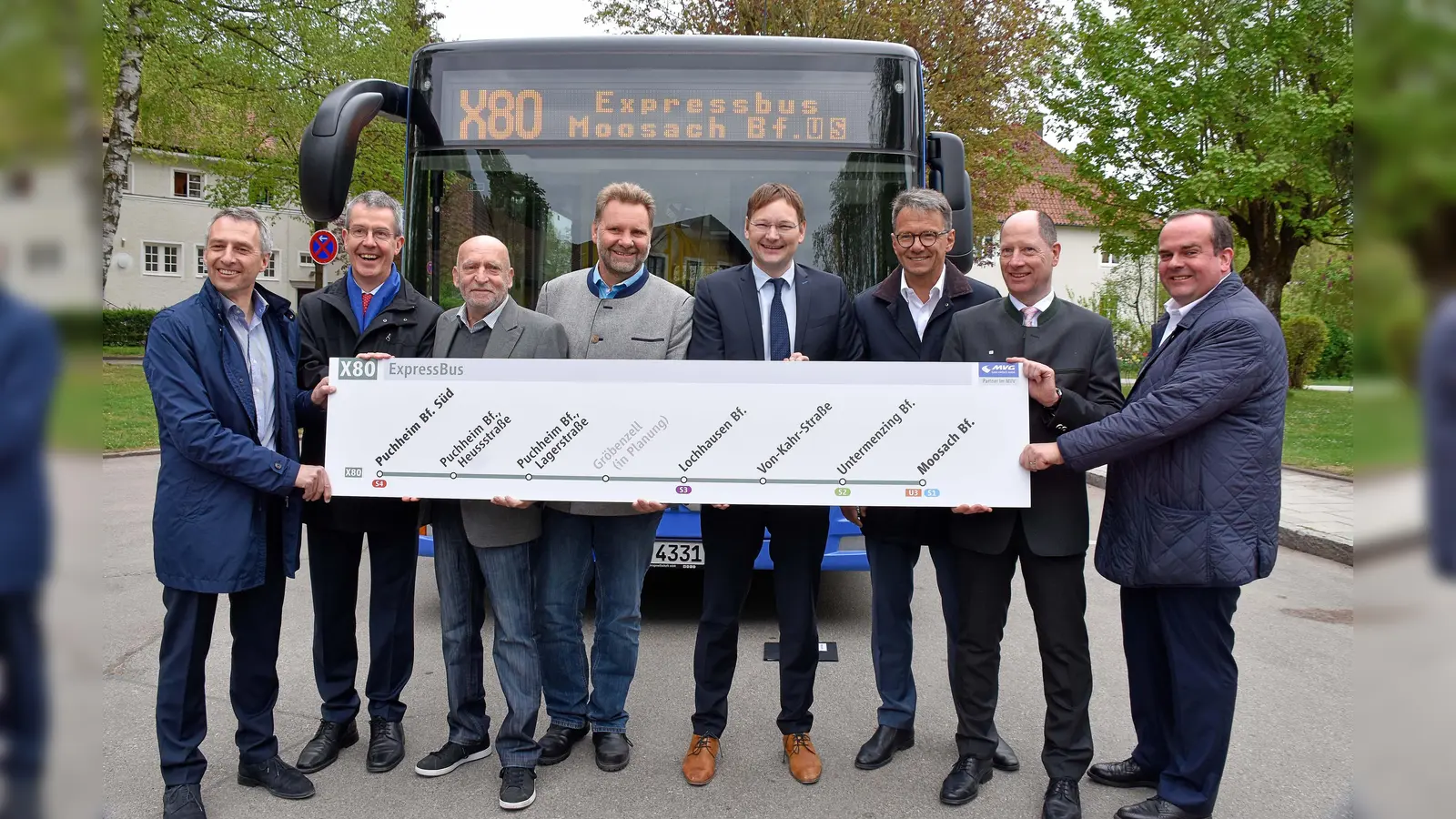 Der X80 rückt seine Fahrgäste näher an die U3 und die S1. (Foto: SWM-MVG)