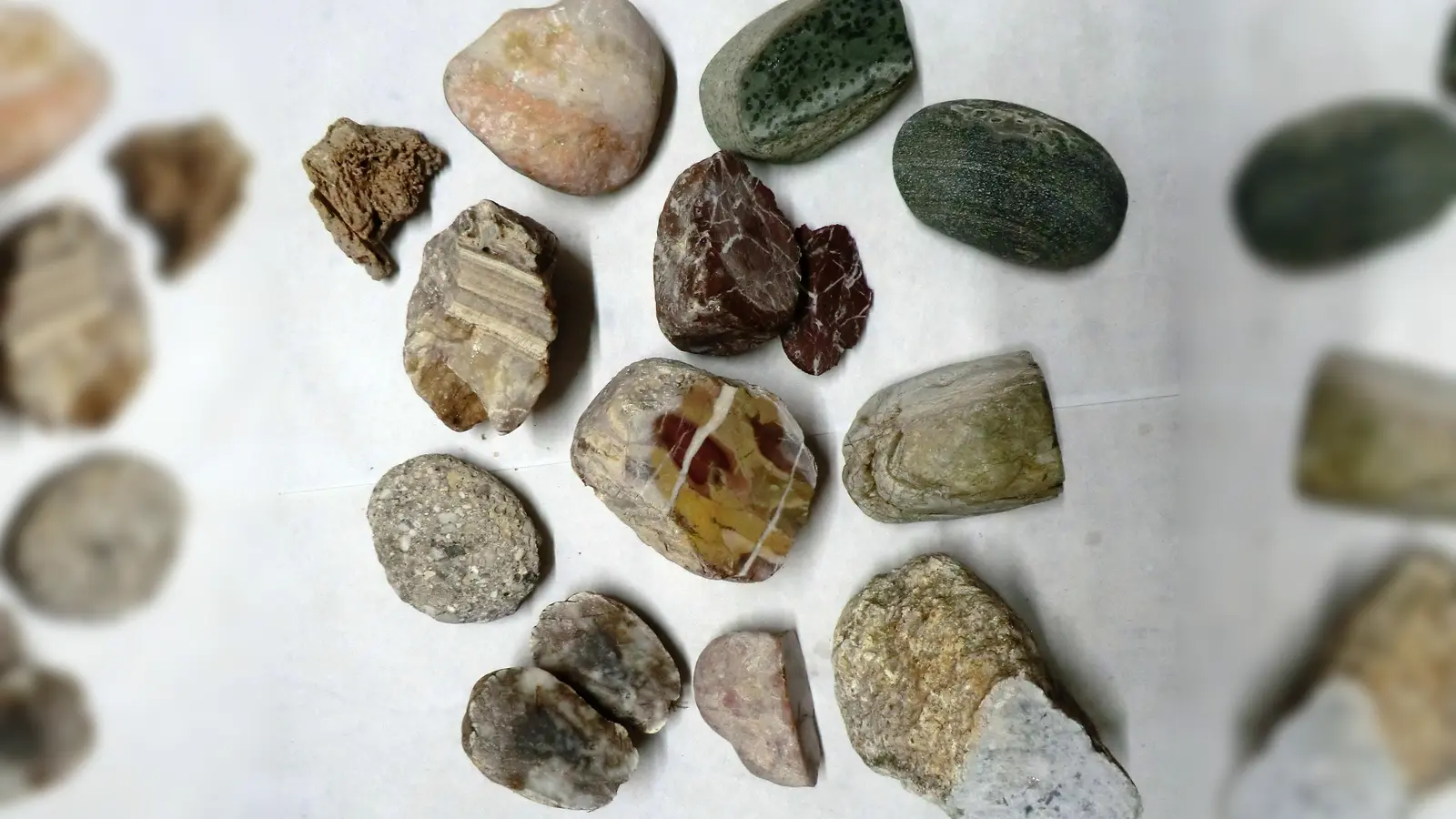 Im Bürgerhaus Harthausen erzählt eine Stein-Ausstellung eine Geschichte. (Foto: VA)