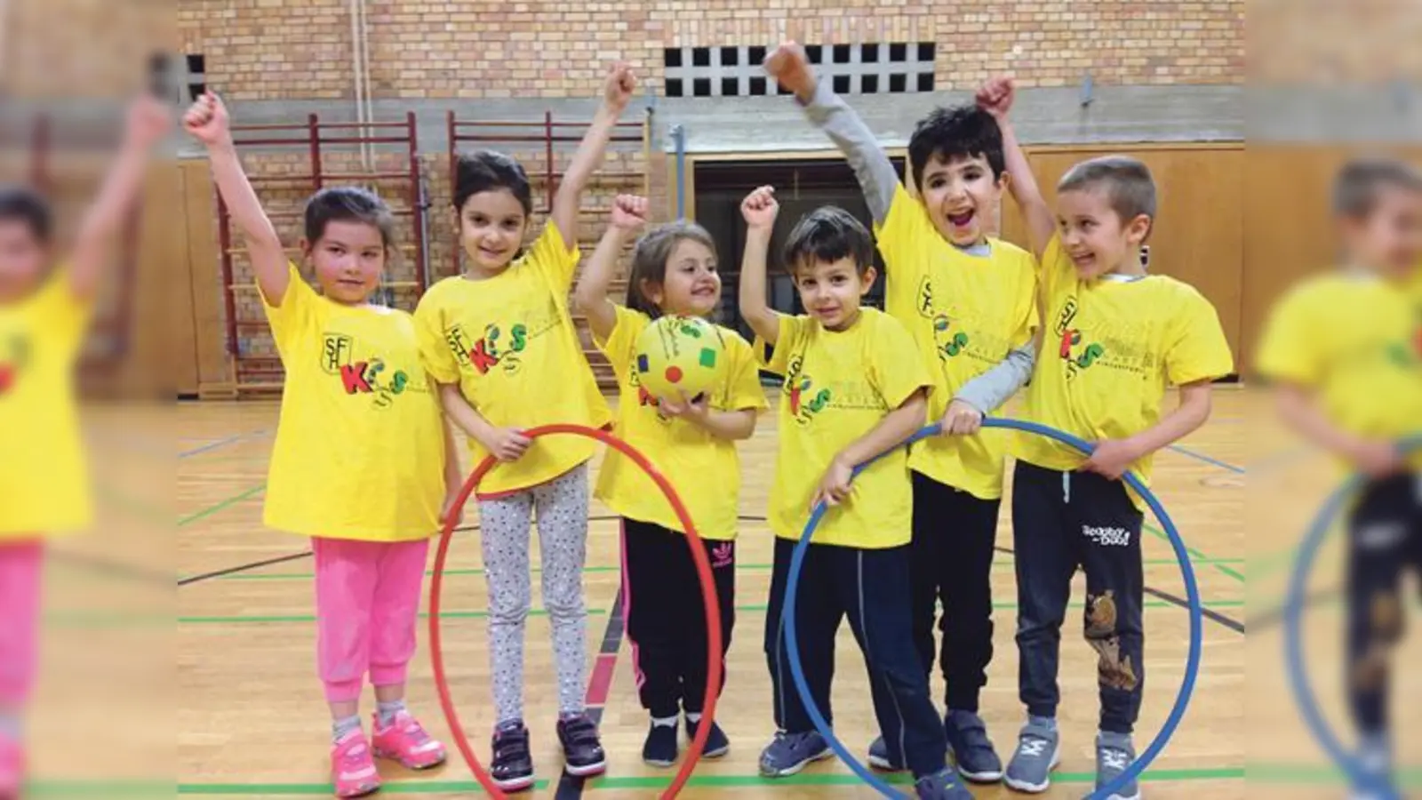 Die Kindersportschule der Sportfreunde Harteck sucht Verstärkung  schon ab Jahrgang 2015.	 (Foto: Verein)