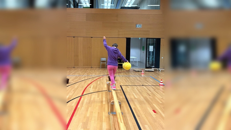 Viel Spaß hatten die Kinder vom integrativen Kindergarten Falkenstein bei „Garching bewegt”. (Foto: Stadt Garching)