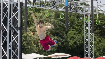 Viele verschiedene Vereine stellen auf dem Münchner Sportfestival sich und ihre Sportart vor. So hat man Gelegenheit, auch Ungewöhnliches auszuprobieren.  (Foto: © Wisthaler.com)