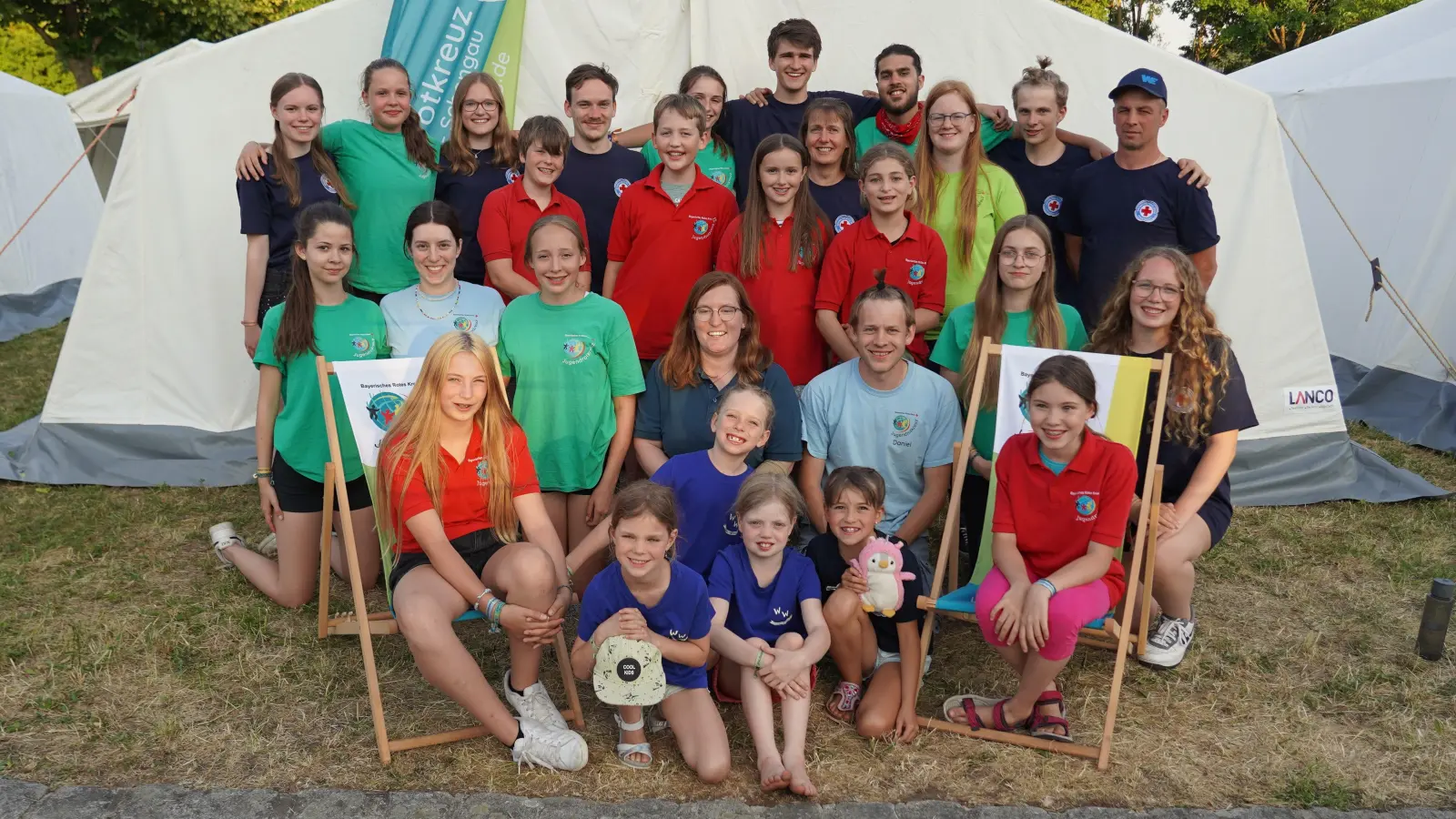 Das Jugendrotkreuz Weilheim und die Wasserwacht Peiting-Schongau konnten beim diesjährigen Bezirkswettbewerb allesamt überzeugen. (Foto: JRK)