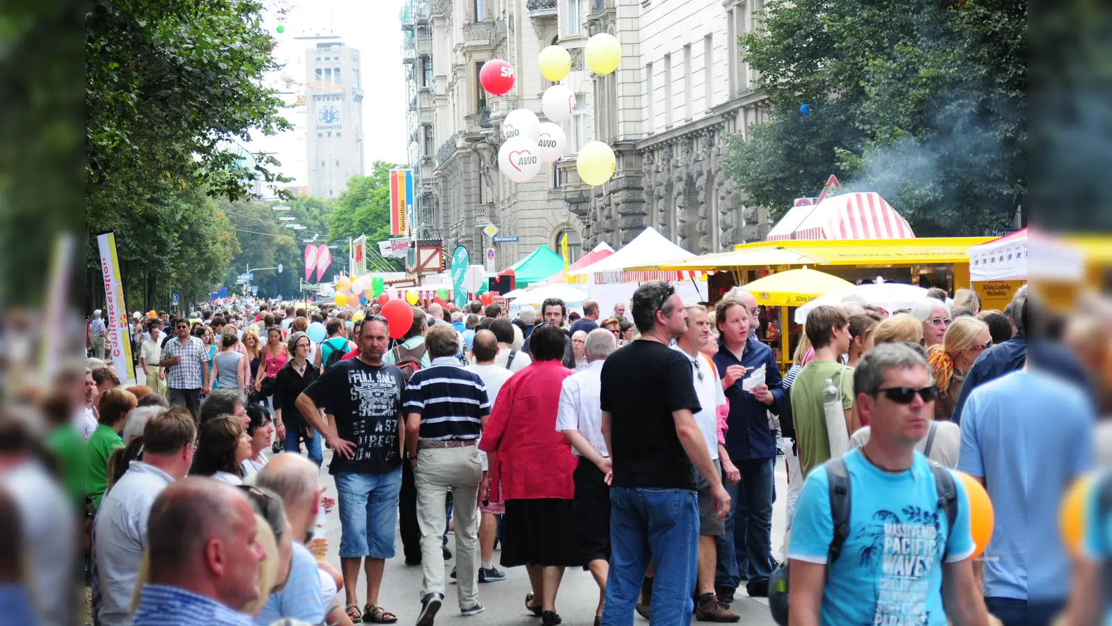 Viel Spaß für große und kleine Besucher bietet wieder das Isarinselfest zwischen Ludwigs- und Maximiliansbrücke. Es findet am Anfang September statt.  (F.: AWO München-Stadt)