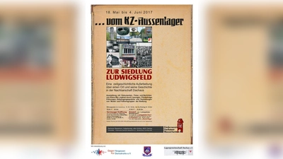 Die Ausstellung „Vom KZ Aussenlager zur Siedlung Ludwigsfeld” ist vom 18. Mai bis 4. Juni im Wasserturm Dachau zu sehen. (Foto: Förderverein Dachauer Wasserturm)