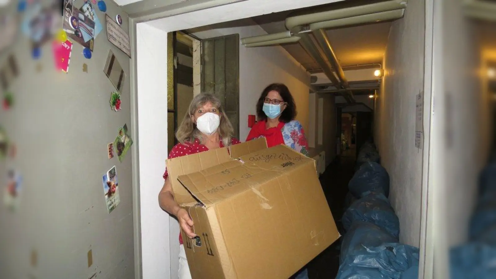 Die ersten Kartons sind schon gepackt. (Foto: SOS-Kinderdorf München)