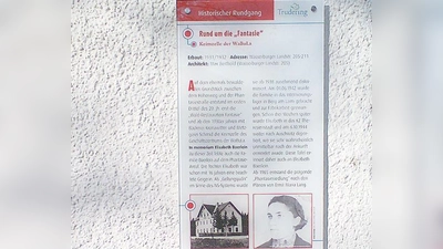 Ein Halt bei der Radltour wird auch an der neuen Haustafel »rund um die Fantasie« sein.	 (Foto: VA)