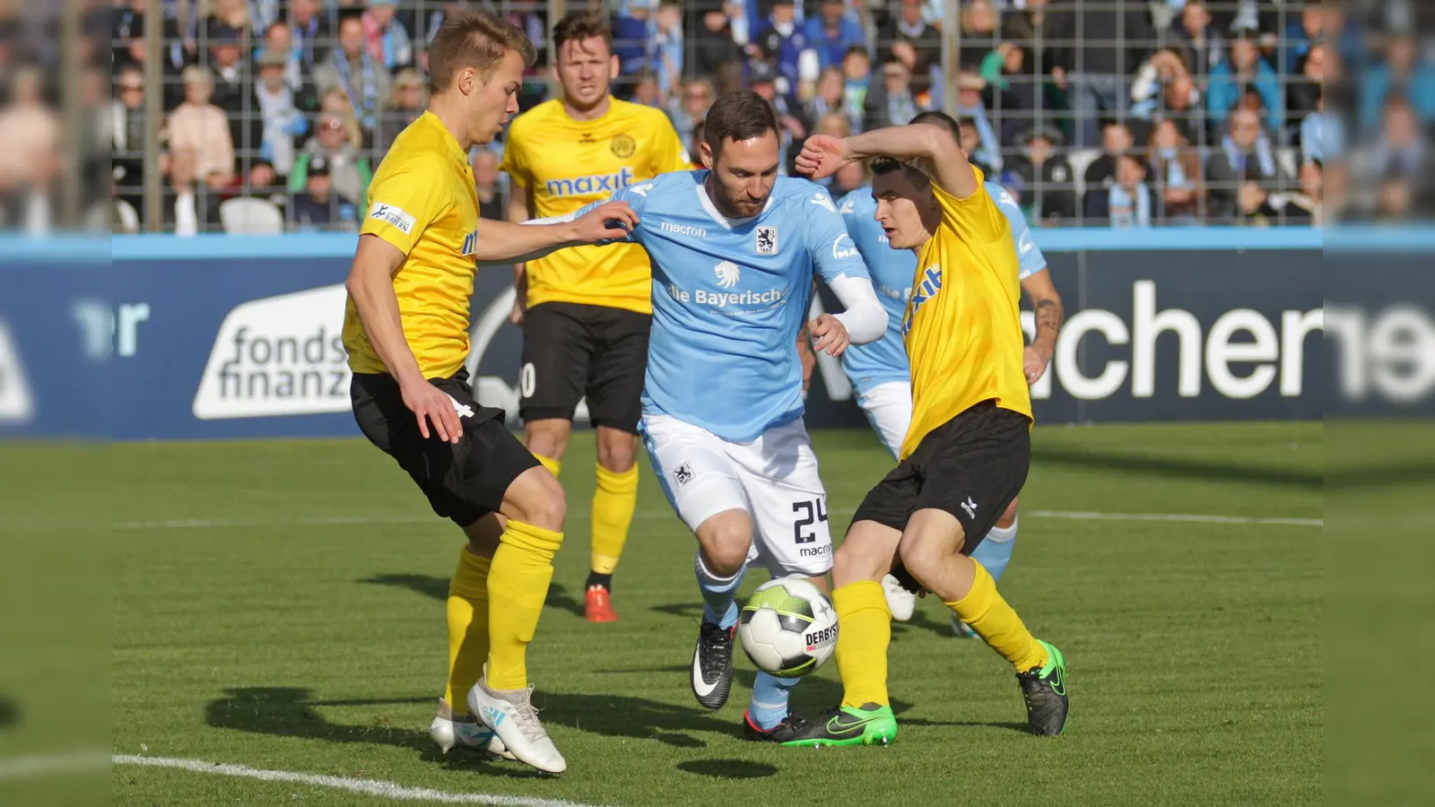 Freundschaftlicher Vergleich: München gegen Bayreuth. (Foto: Anne Wild)