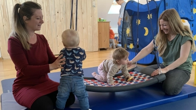 Das Familienzentrum Trudering freut sich über neue Spielgeräte. (Foto: Familienzentrum Trudering )