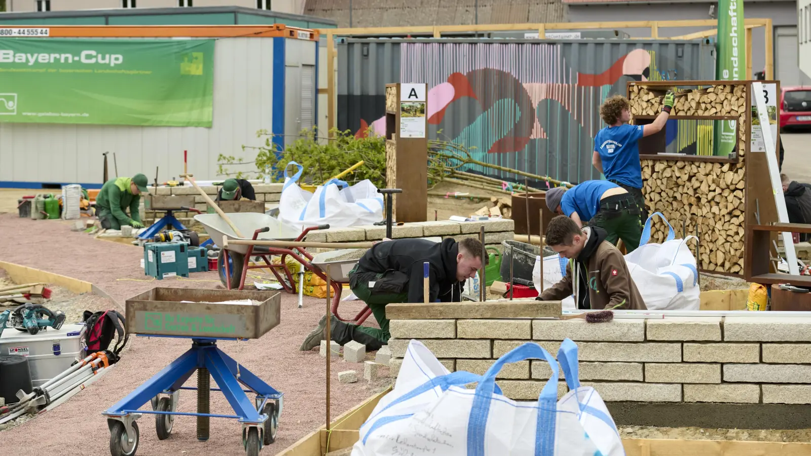 Die Teilnehmer des Bayern Cups 2025, der auf dem Gelände der Landesgartenschau in Furth im Wald stattfand. (Foto: Carolin Tietz, VGL Bayern)