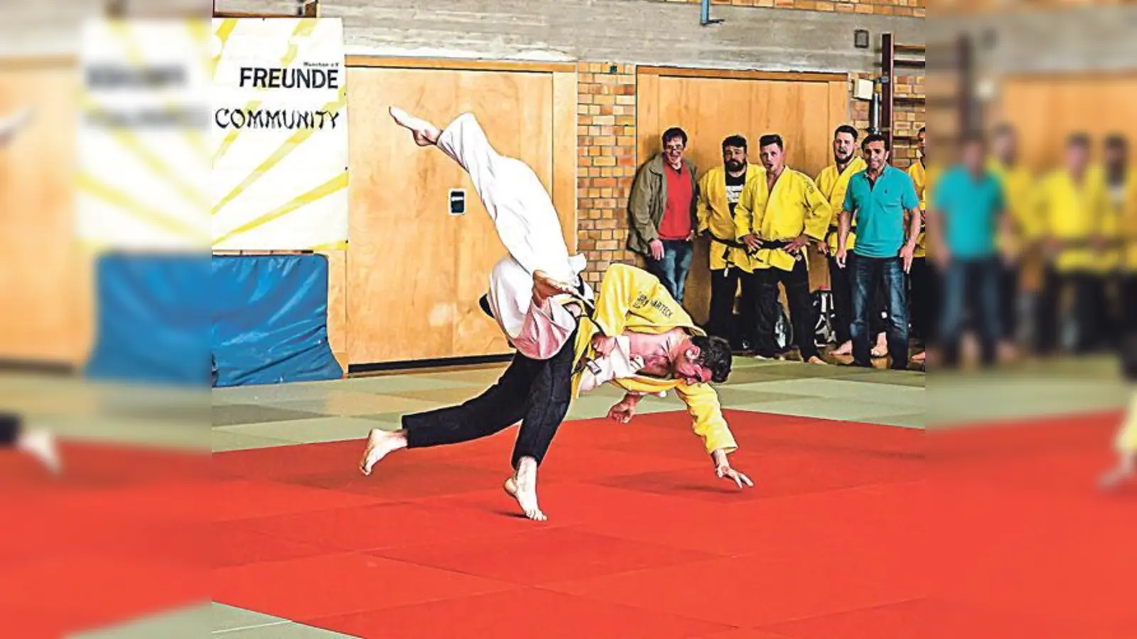Spannende Kämpfe der Judokas sind angesagt.  	 (Foto: Renè Weil)