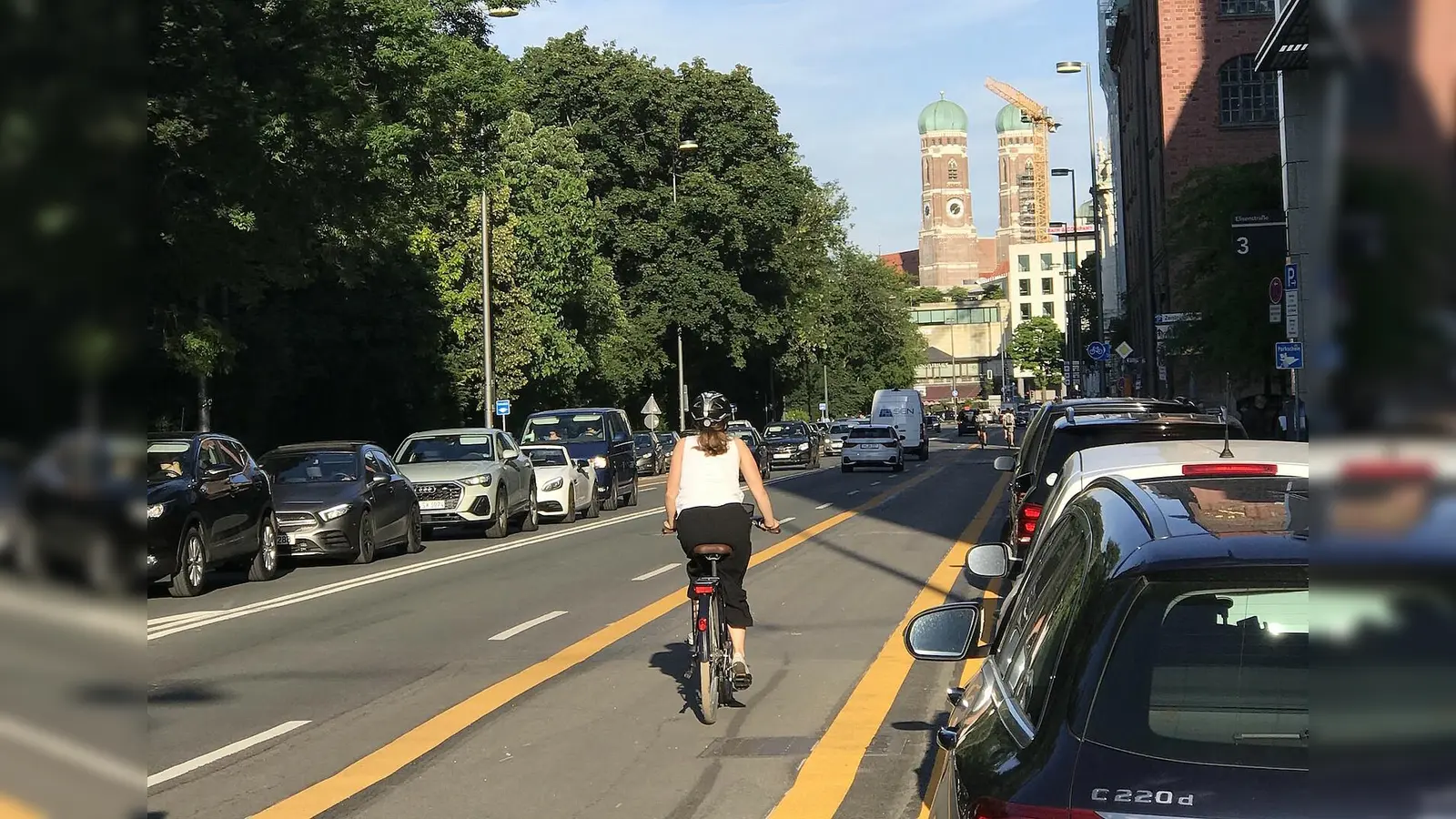 Der Abbau der Pop-up-Radwege aus Sicht des ADFC geht allein auf Kosten der Sicherheit der Radfahrer. (Foto: ADFC)