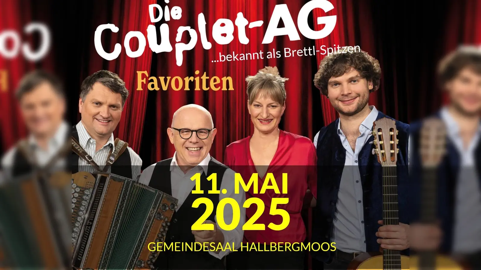 Das Aushängeschild für bayerisches Kabarett. Die Cuplet-AG. (Foto: bro)