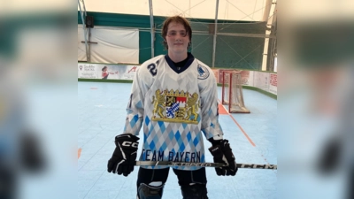 Der Lohhofer Nachwuchsspieler Dylan Bairstow vertritt den Freistaat beim DRIV Länderpokal U19. (Foto: Hockey Nerds)