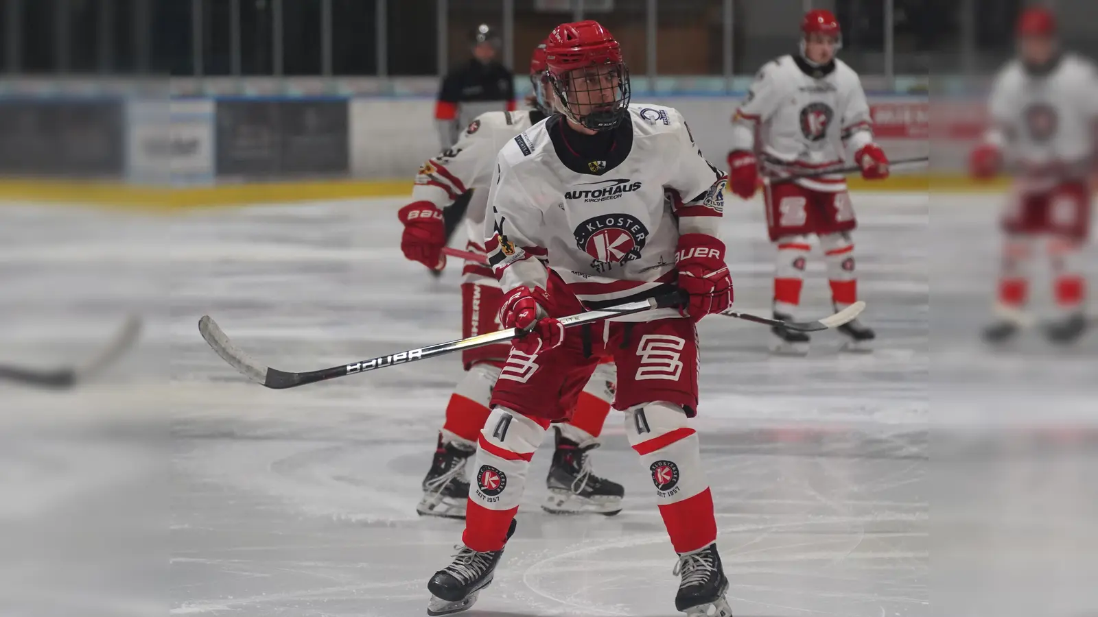 Der junge Stürmer Robin Rieke hat in der Saisonvorbereitung des EHC Klostersee einen starken Eindruck hinterlassen. (Foto: smg)