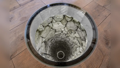 Ein historischer Brunnenschacht gibt darüber Auskunft, woher und wie frühere Generationen ihr lebensnotwendiges Trinkwasser bezogen haben.  (Foto: Andreas Strauß)