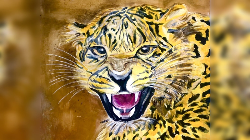 Dieses Bild entstand im vergangenen Jahr. Ab 30. März heißt es im Guardini90 wieder „München malt – Explosion der Farben”. (Foto: Nicole Eichin)