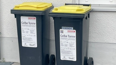 Bei einem Pilotprojekt in mehreren Stadtteilen wurden verschiedene Sammelmöglichkeiten für Leichtverpackungen getestet. Nun steht fest: Die gelbe Tonne ist die beste. (Archivbild: bb)