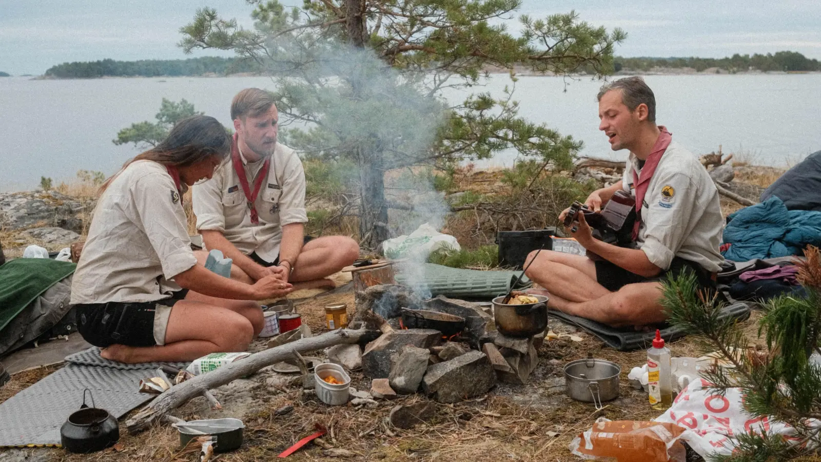 Wunderschöne Lagerplätze fanden die Schwarze Löwen in Schweden überall. (Foto: Schwarze Löwen)