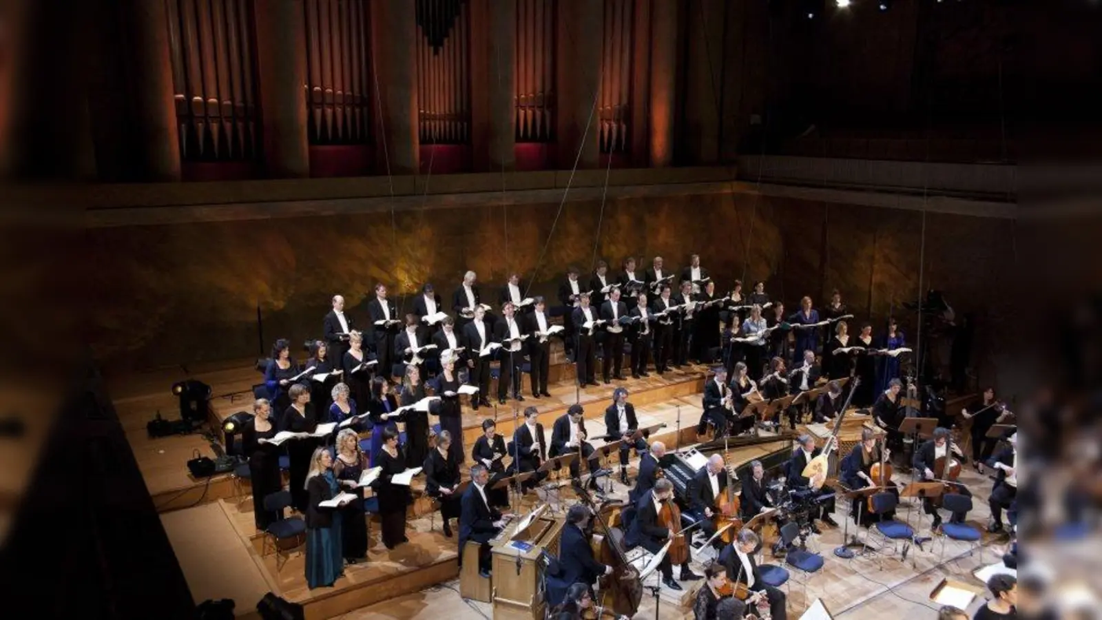 Der Konzertfilm über Johann Sebastian Bachs „Matthäus-Passion” wurde im Herkulessaal der Münchner Residenz aufgezeichnet. (Foto: BR-Klassik)