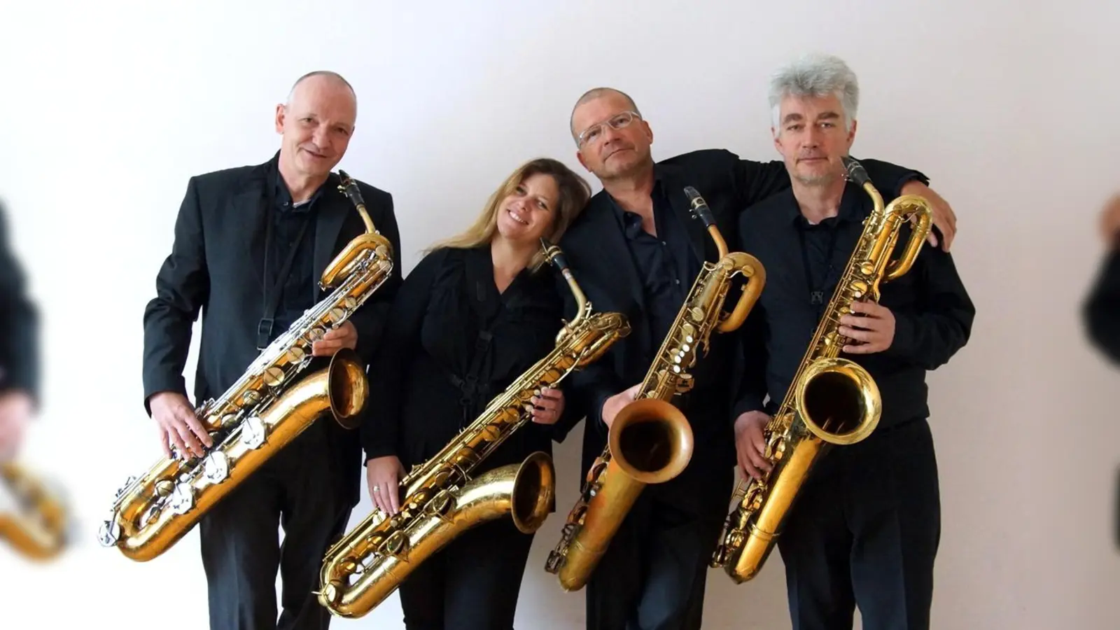 Mit dem Saxophon sind die vier Musiker besonders vertraut. (Foto: Susanna Roth)