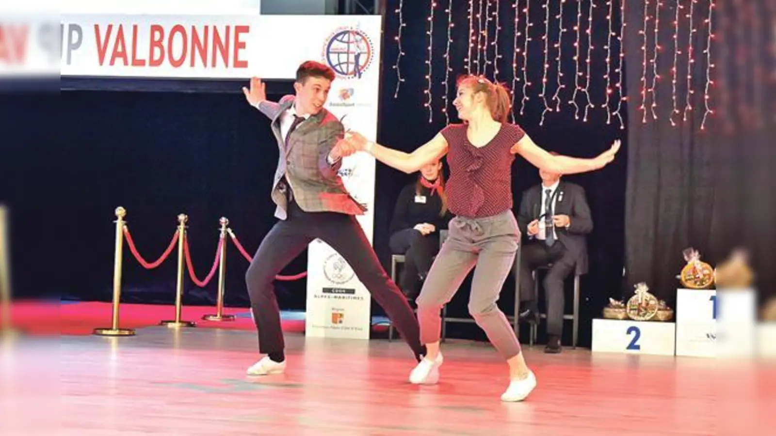 Theresa Sommerkamp und Elian Preuhs starteten erstmals in der Hauptklasse.  (Foto: Anna Sommerkamp)