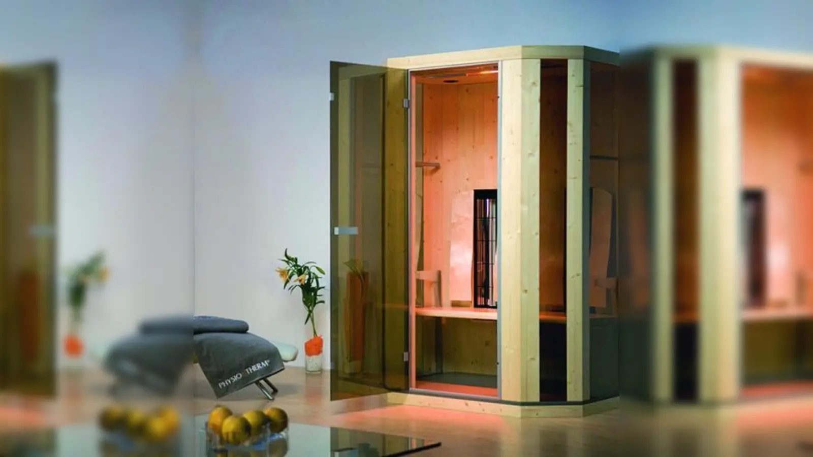 Müdigkeit und Verspannungen nach einer Stadttour verschwinden in der Physiotherm-Infrarotkabine wie von Zauberhand. (Foto: pi)