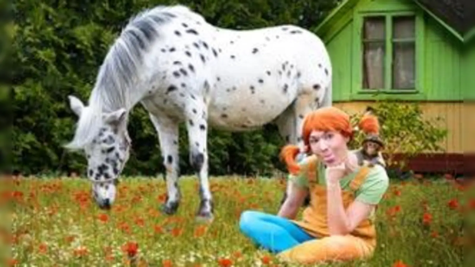 Das stärkste Mädchen der Welt zu Gast im Bauernhausmuseum. (Foto: VSG Altenerding)