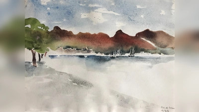 Aquarelle spiegeln ein zuweilen verträumtes Europa wider. (Foto: VA)