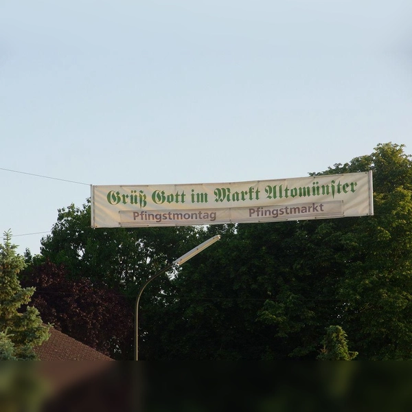 Pfingstmarkt in Altomünster. (Foto: Markt Altomünster)