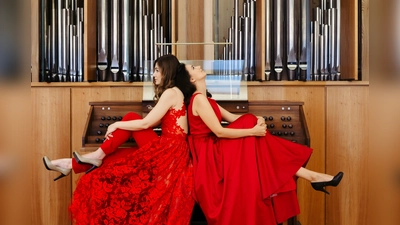 Die beiden Organistinnen Olga Zhukova und Ekaterina Kurmyshova sind am 30. April zu Gast in St. Margaret. (Foto: privat)