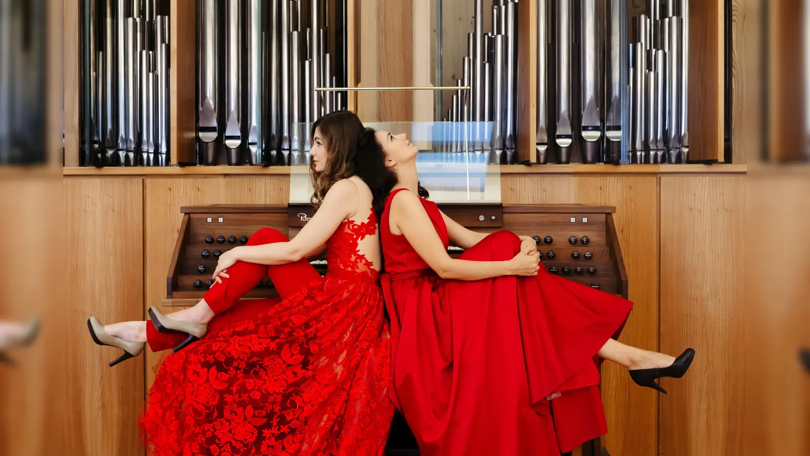 Die beiden Organistinnen Olga Zhukova und Ekaterina Kurmyshova sind am 30. April zu Gast in St. Margaret. (Foto: privat)