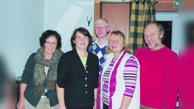 Der neue Vorstand des Grünen-Ortsvereins Pasing-Aubing: (v.l.)Gisela Kainz, Dagmar Mosch, Stefan Mauerberger, Karin Binsteiner und Sigi Liedl. (Foto: pi)