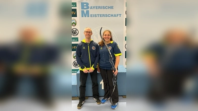 Andrea Horwath mit Trainer Manfred Horsch (Foto: SG Hechendorf-Güntering)
