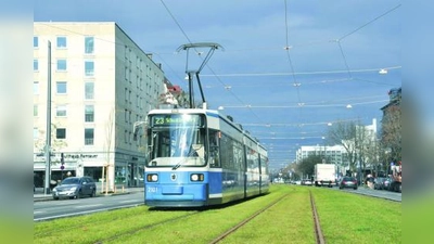 Die neue Tramlinie 23 verbindet die Münchner Freiheit und Schwabing Nord.Die Fahrzeit auf der rund 3,1 Kilometer langen Strecke beträgt ca. acht Minuten. (Foto: MVG)