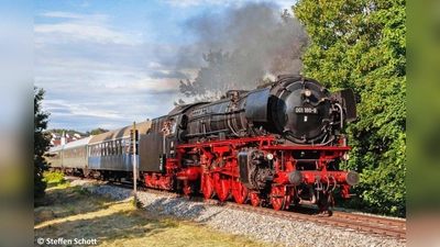 Mit Volldampf zum 1. Nördlinger Eisenbahnfest am Himmelfahrtstag. (Foto: Steffen Schott)