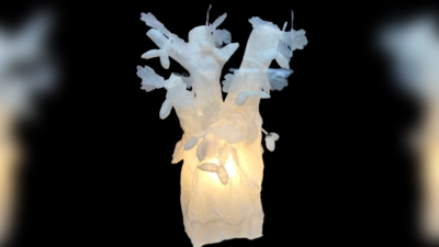 Kunstvolles aus Papier: Dieses Werk stammt von Michaela Miller. (Foto: Miller)