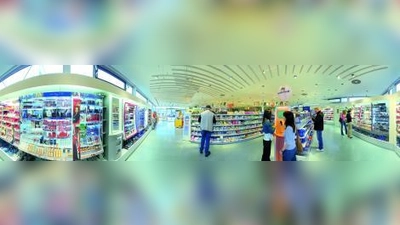 Jede Menge Platz: Auf über 600 Quadratmetern präsentiert der neue dm-Markt in der Boschetsrieder Straße sein Sortiment. (Foto: pi)