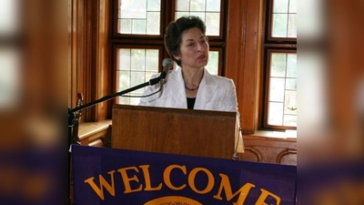 Elfriede Ohrnberger, Leitende Ministerialrätin im Bayerischen Staatsministerium für Unterricht und Kultus, sprach die Festansprache bei der Preisverleihung. (Foto: Helmar Klier)