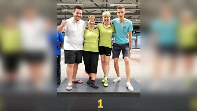 Von links: Basti Sperr, Luise Schätz, Silvia Berger und Leo Heidacher. (Foto: Verein)