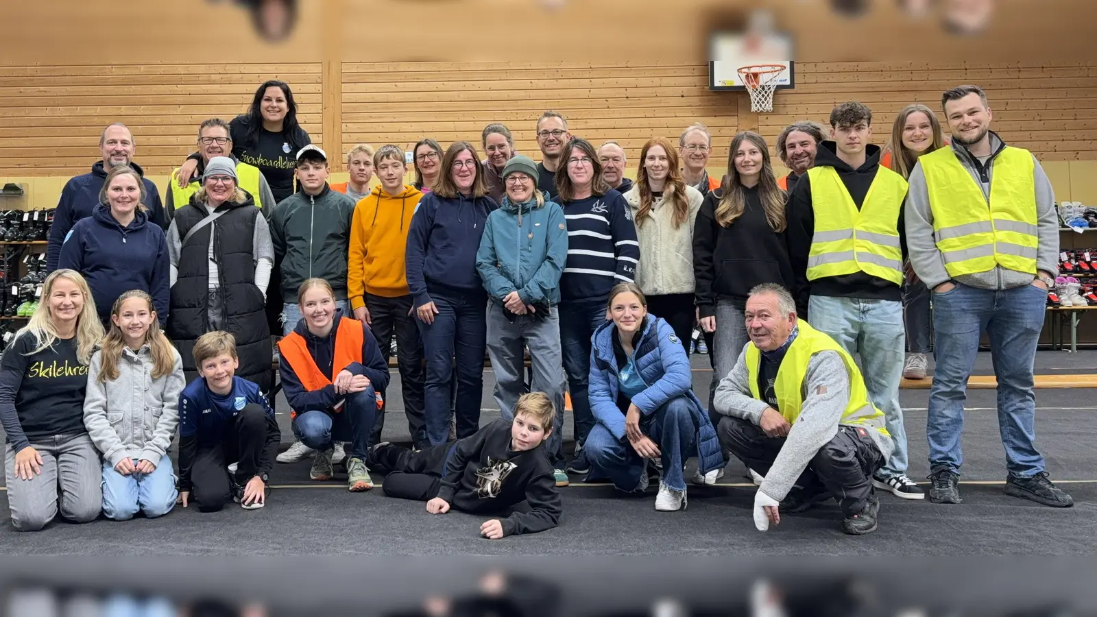 Das Organisationsteam des Wintersportmarktes. (Foto: pr)